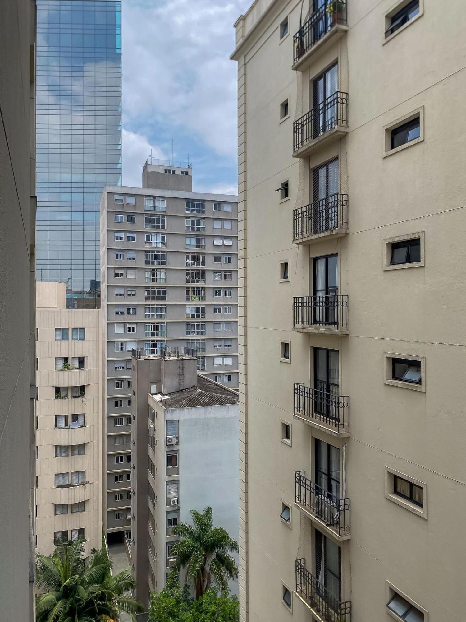 Belint Bela Cintra: A 5 Minutos Da Paulista Com Piscina No Rooftop 圣保罗 外观 照片