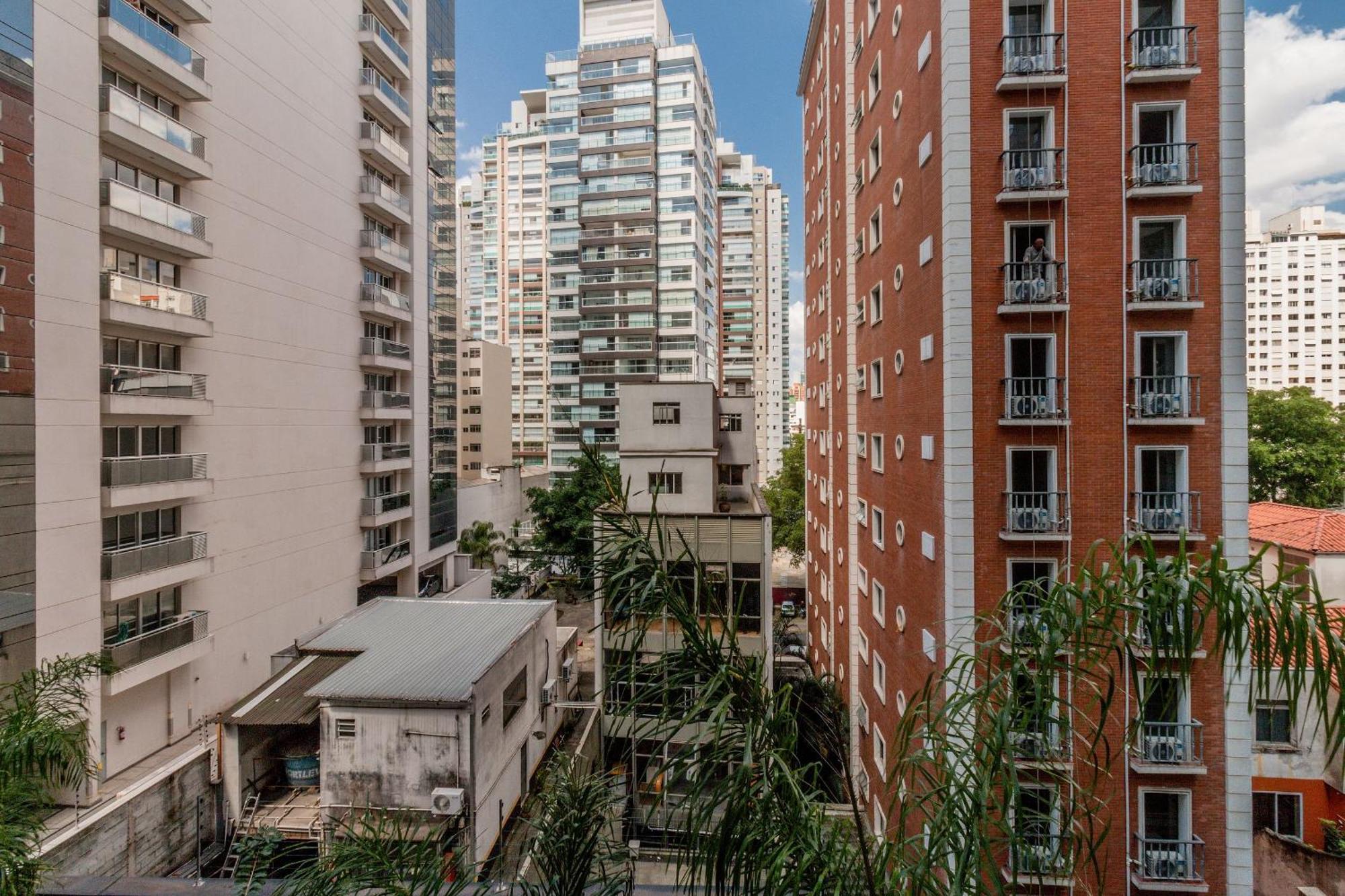 Belint Bela Cintra: A 5 Minutos Da Paulista Com Piscina No Rooftop 圣保罗 外观 照片