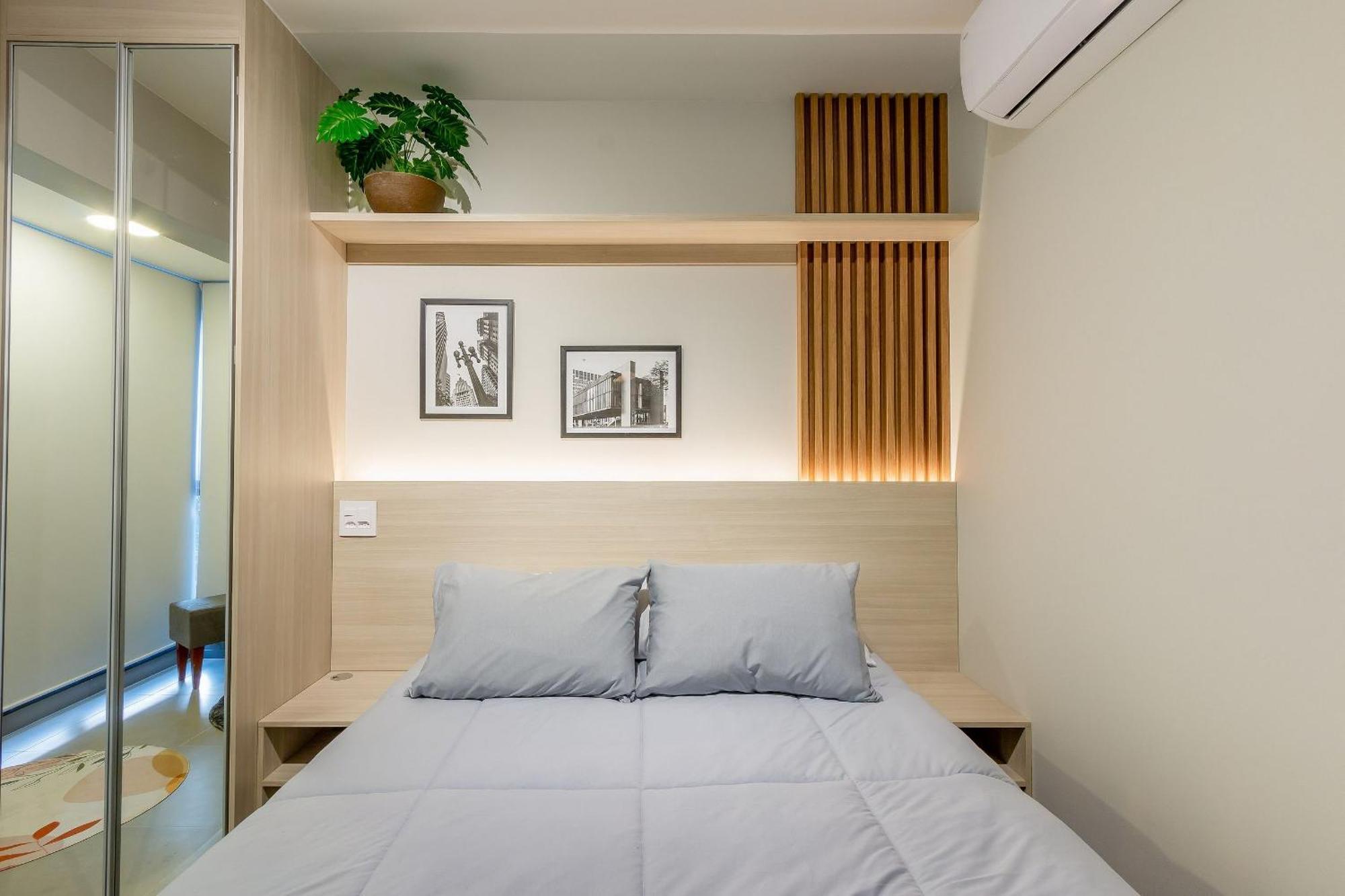 Belint Bela Cintra: A 5 Minutos Da Paulista Com Piscina No Rooftop 圣保罗 外观 照片