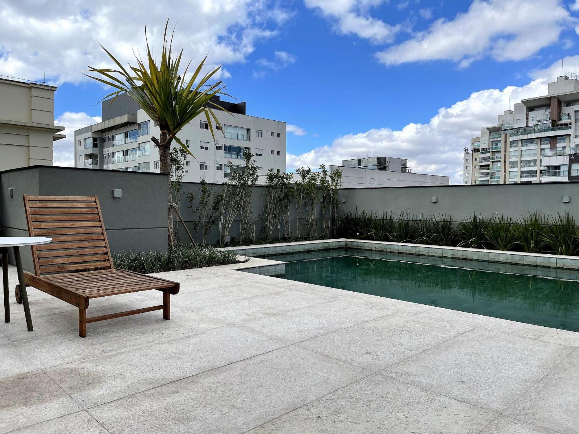 Belint Bela Cintra: A 5 Minutos Da Paulista Com Piscina No Rooftop 圣保罗 外观 照片
