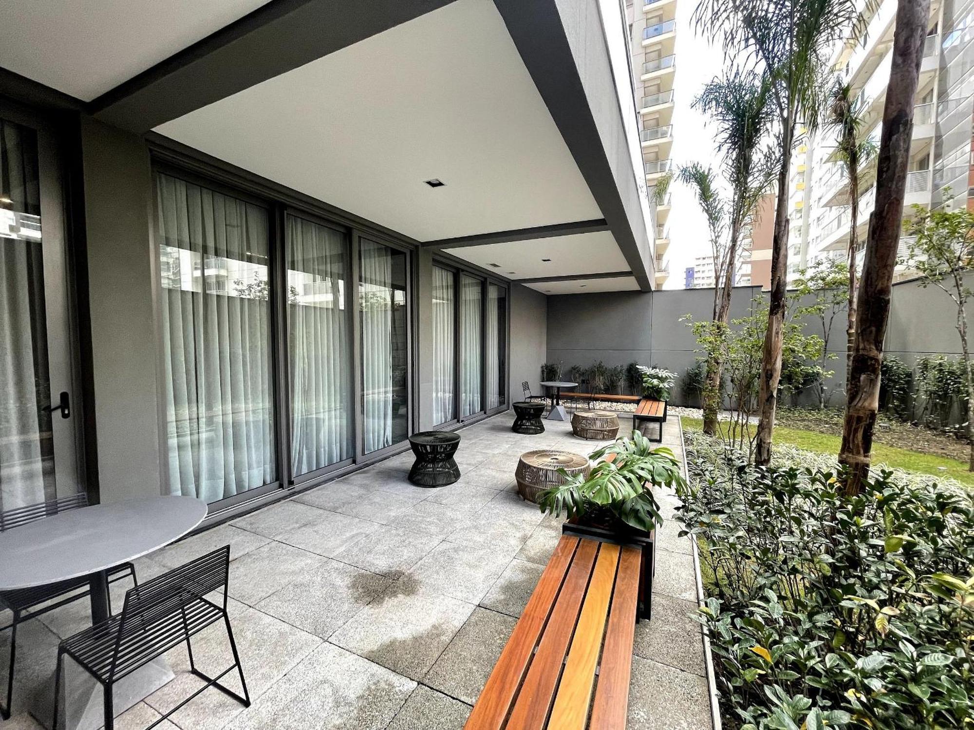 Belint Bela Cintra: A 5 Minutos Da Paulista Com Piscina No Rooftop 圣保罗 外观 照片