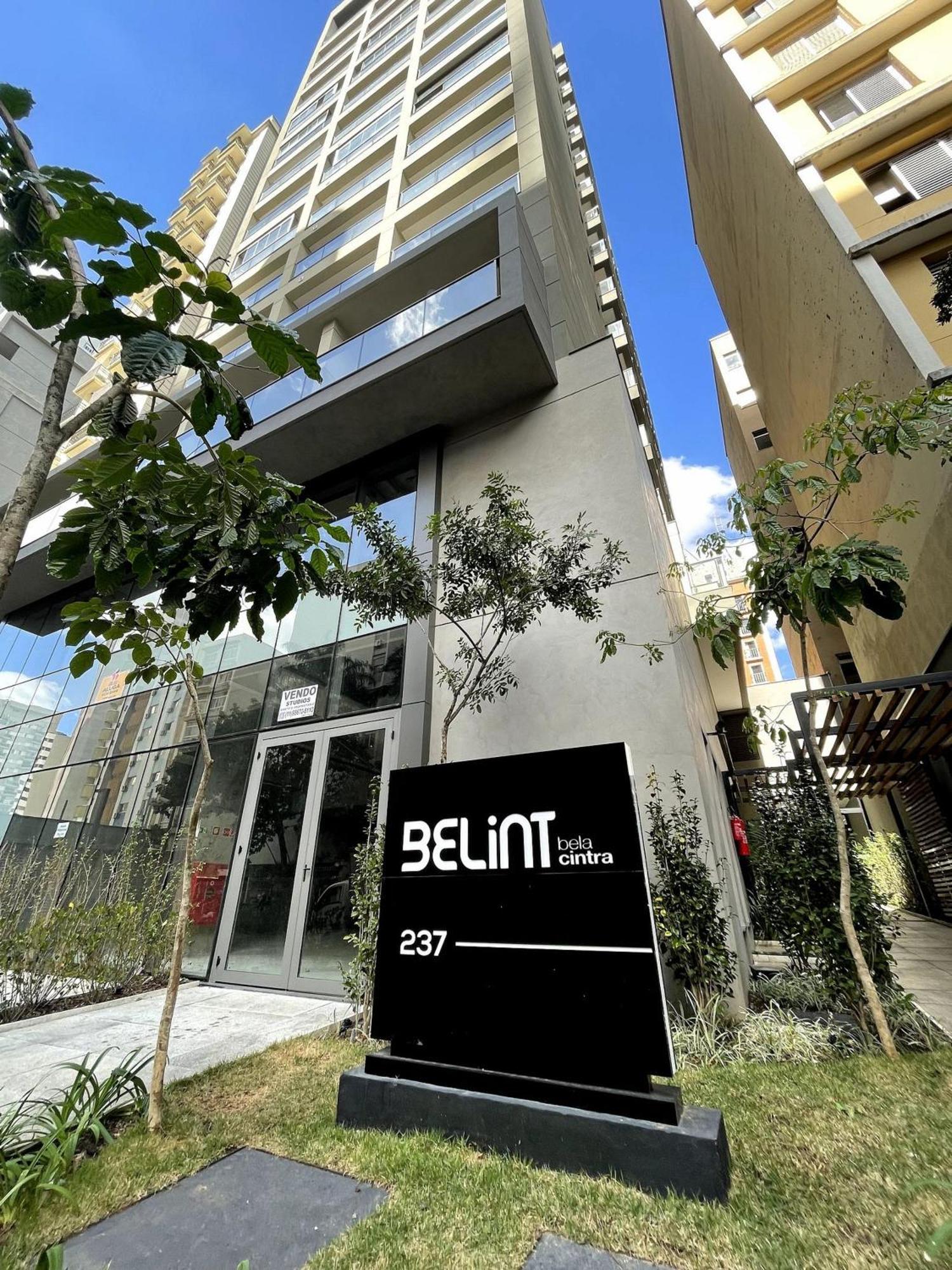Belint Bela Cintra: A 5 Minutos Da Paulista Com Piscina No Rooftop 圣保罗 外观 照片